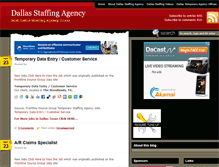 Tablet Screenshot of dallas-staffing-agency.com